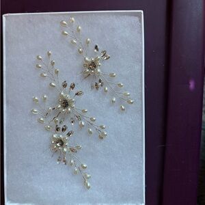 Elegant Pearl and Crystal Hair Accessories